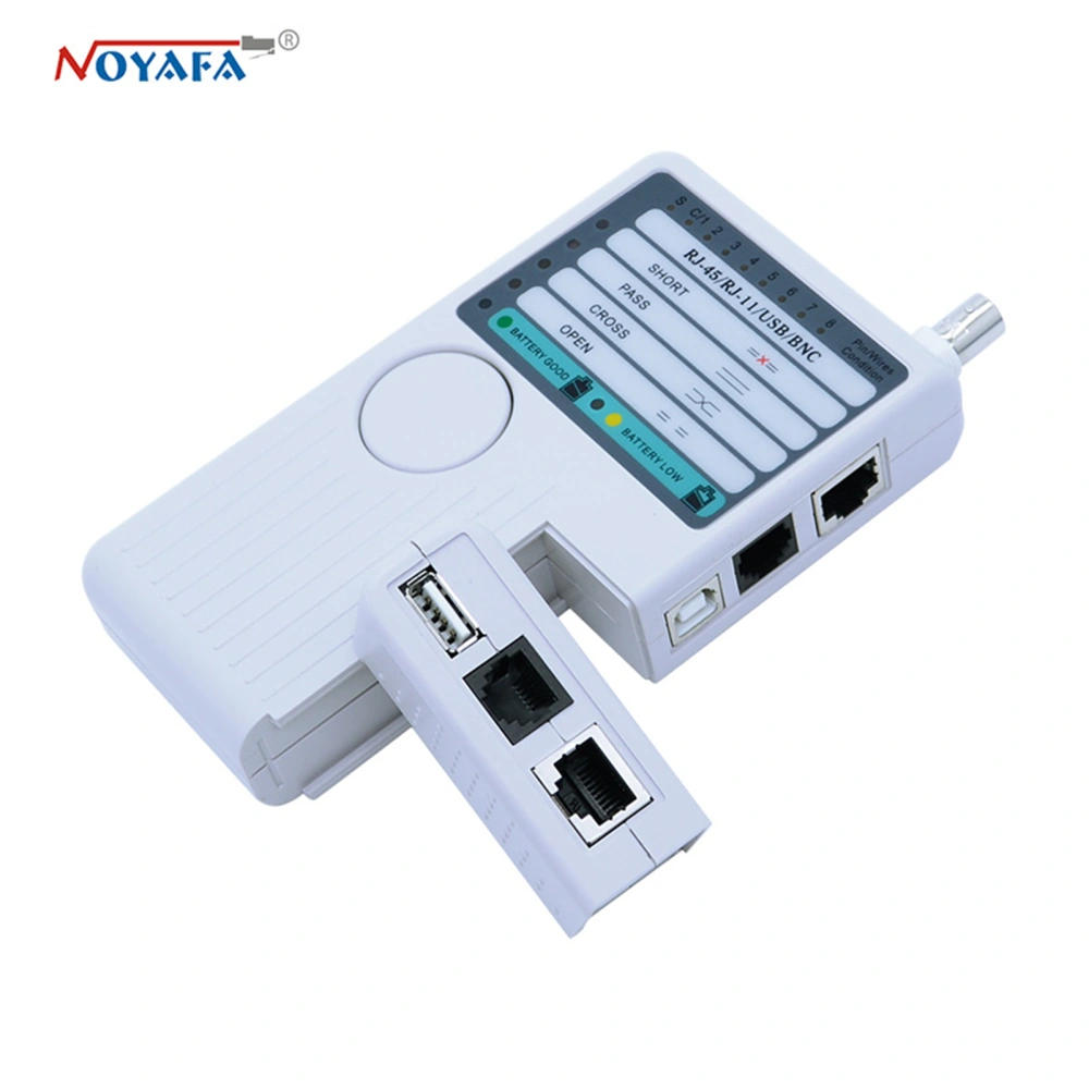 NOYAFA NF-3468 NOYAFA NF-3468 4 in 1 Network Cable Tester RJ45/RJ11/USB/BNC LAN Cable Cat5 Cat6