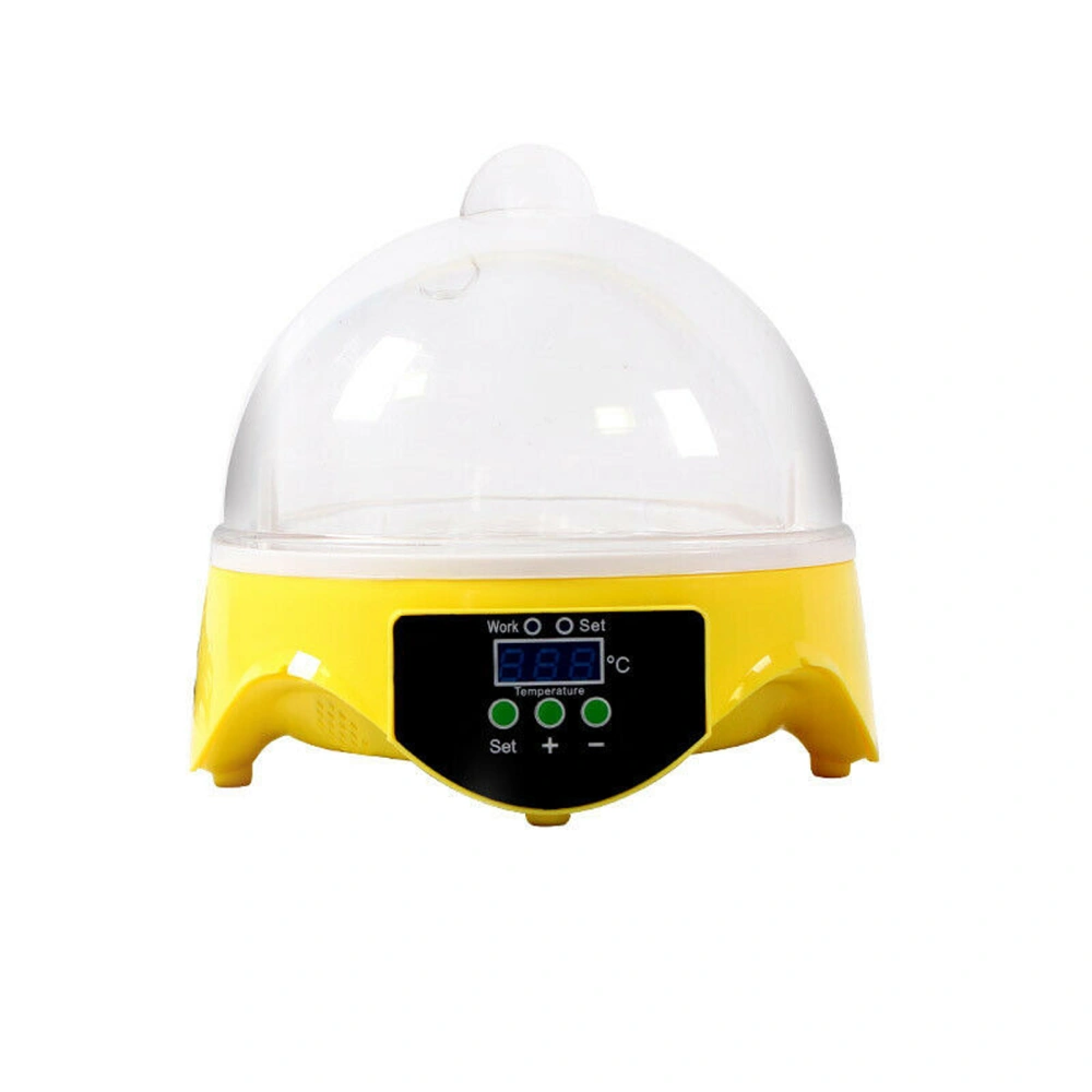 Automatic Egg Incubator 7 Eggs Poultry Chicken Duck Mini Hatcher Bird Quail Brooder (AU Plug)