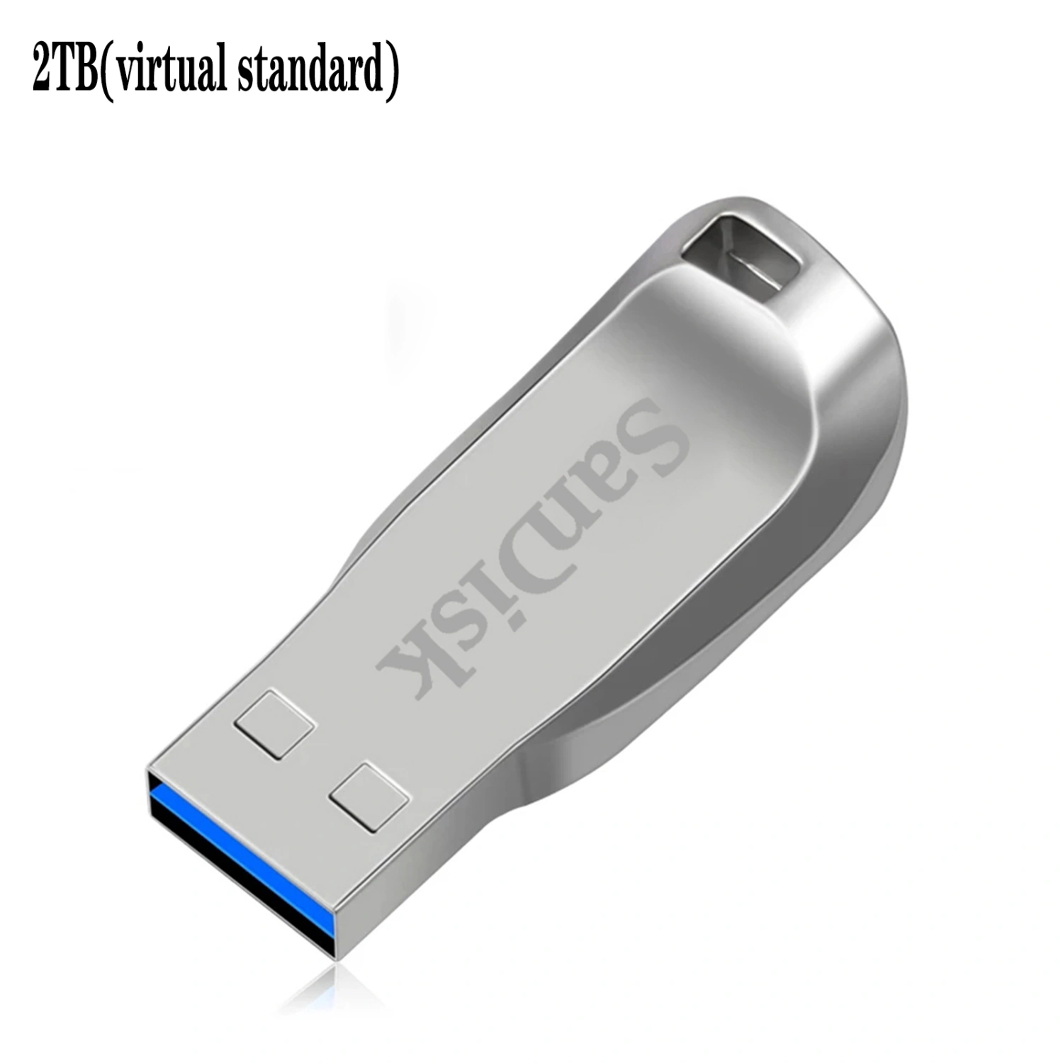 Mini USB Flash Drive 2TB Pendrive U Disk Memory Stick Gift for SanDisk (2TB)
