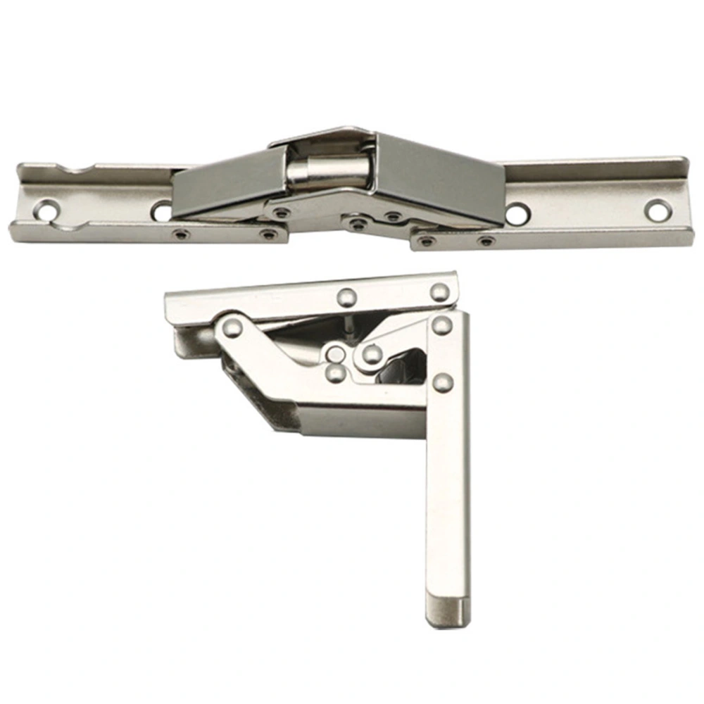 2pcs 90 Degree Folding Shelf Hinge Bracket Hidden Table Holder Hinge Furniture Accessories