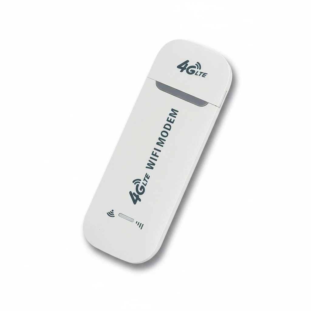 4G LTE WiFi Wireless USB Dongle Stick Mobile Hotspot Modem SIM Card (White)