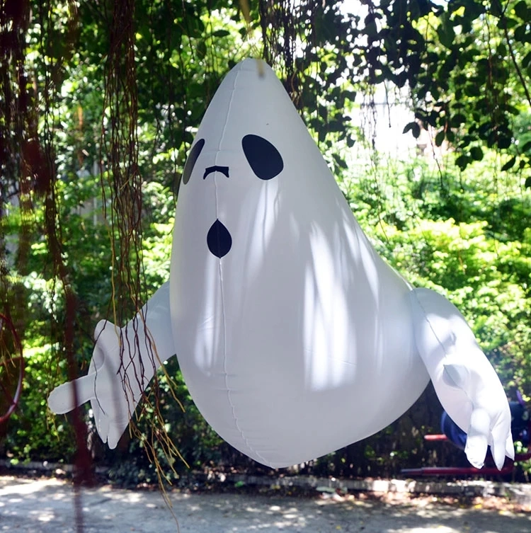 Halloween Bar Haunted House Shopping Mall Decoration Hanging Large Thick Inflatable (Ghost)