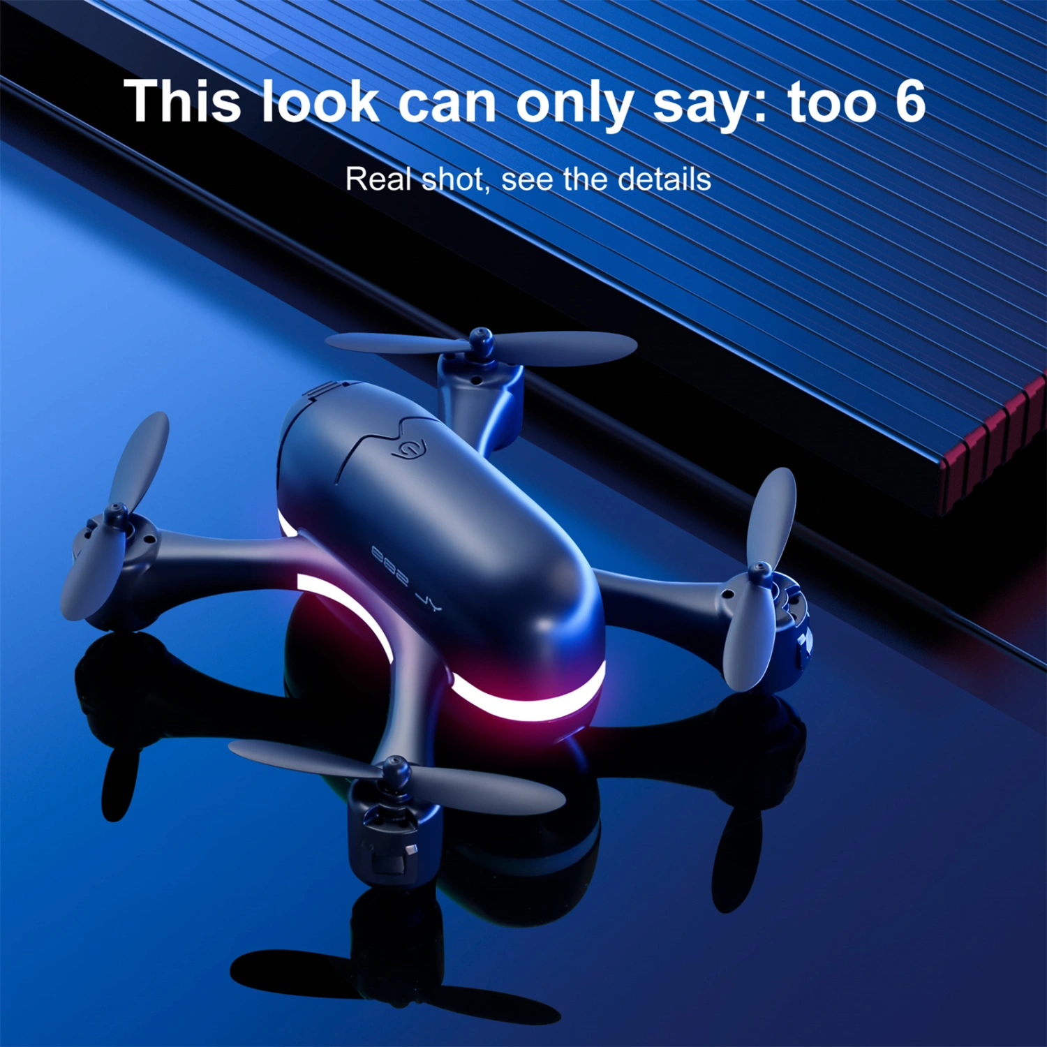 S88 Mini Drone 4K HD Dual Camera with FPV Optical Flow Positioning RC Helicopter Quadcopter