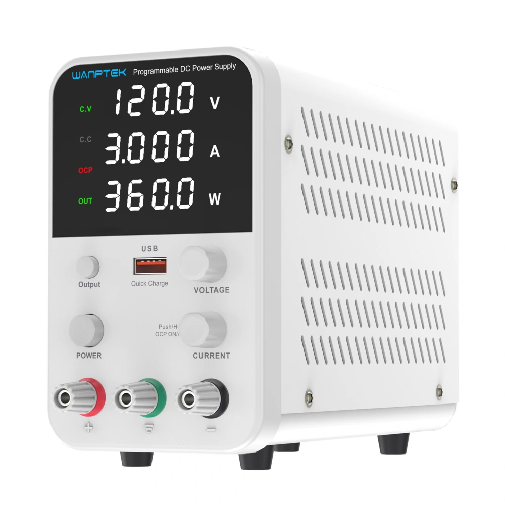 Adjustable DC Power Supply 120V 3A Programmable Stabilized Voltage Power Source (WPS1203H EU)