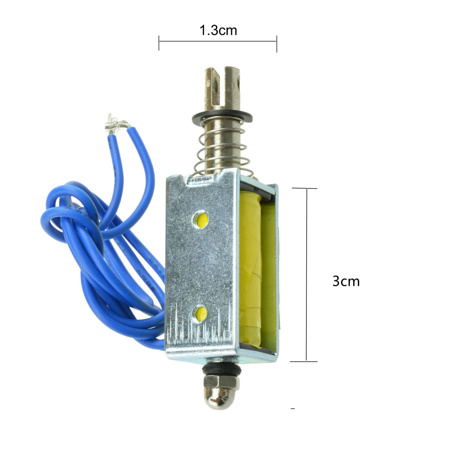 ZYE1-0530Z Push-Pull Type Solenoid Valve Electromagnet Open Frame DC12V Magnet Fittings (0.4N)