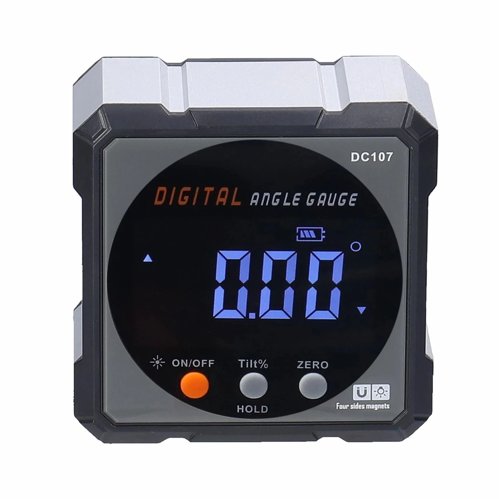 Digital Display Inclinometer Level Angle Meter Precise Measuring Tool Built-in Lithium Battery