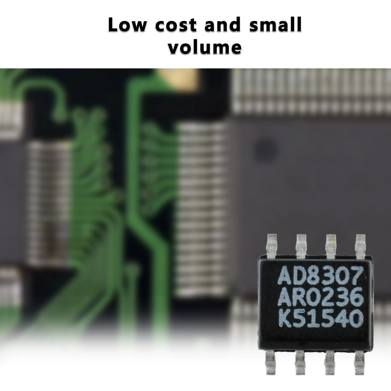 AD8307 Patch Module 8Pin DIP Integrated Circuit Chip Electronic Components for Audio Amplifier