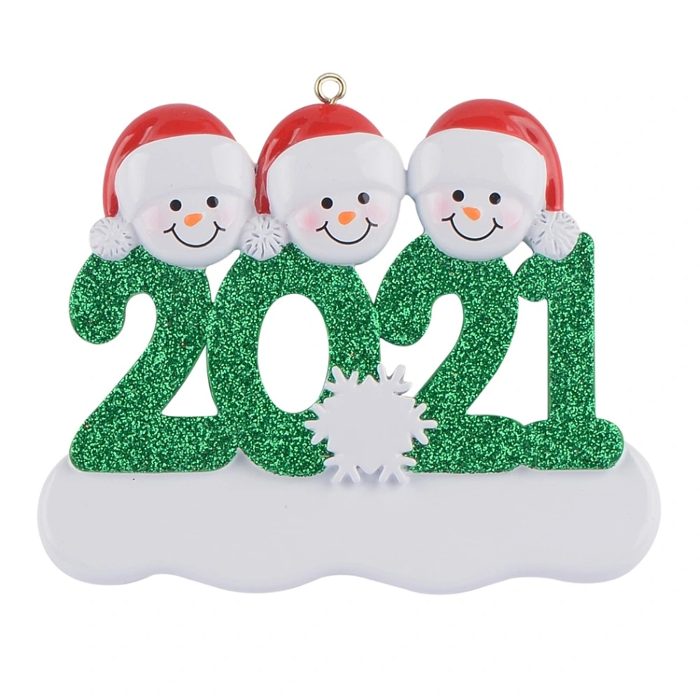 Christmas Tree Decoration Ornaments Pendant Christmas Gift Family Decoration (B)