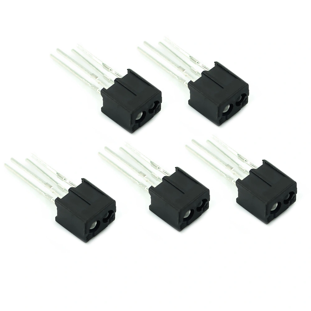 RPR220 4 Pin Reflective Optical Coupling Sensor Optoelectronic Switch 940nm Low Power 5 Packs