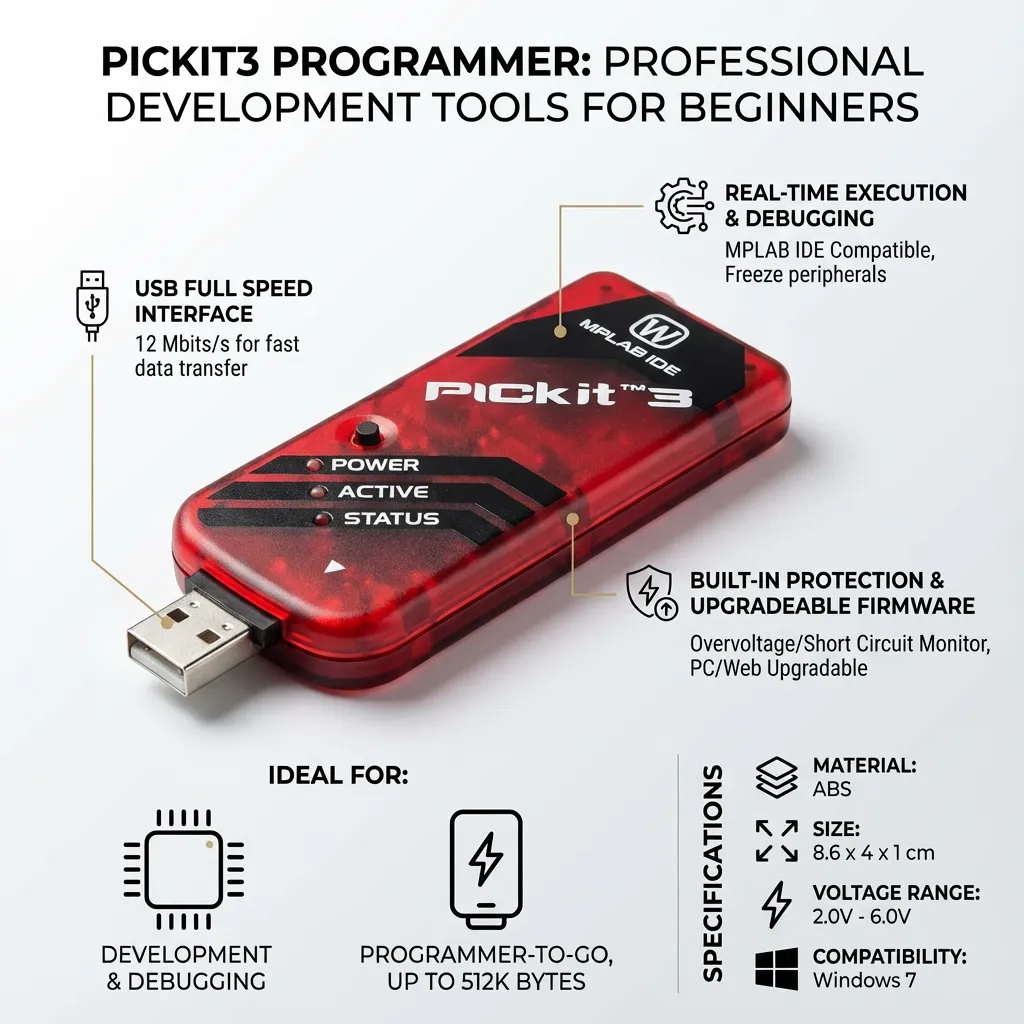 PICKIT2 Programmer USB Interface Programming Debugger PIC Development Tools for Beginners