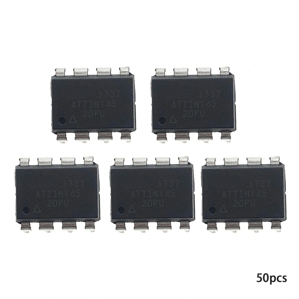 5pcs ATTINY45-20PU Chips DIP-8 Programmable Microcontroller Low Power Integrated Circuit Chip