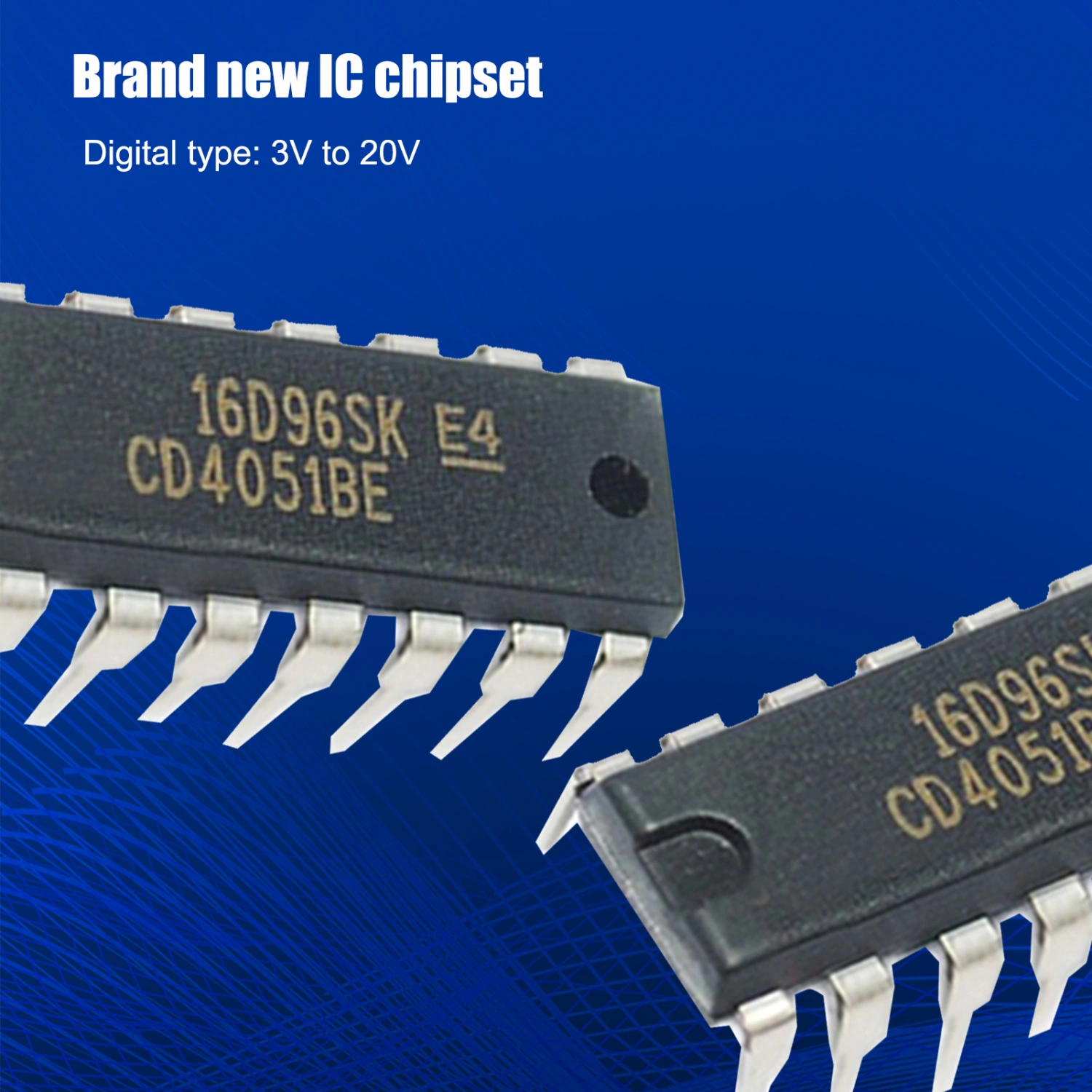 10pcs/lot CD4051BE Chip Brand New and Original IC Chipset High Quality Electronic Components