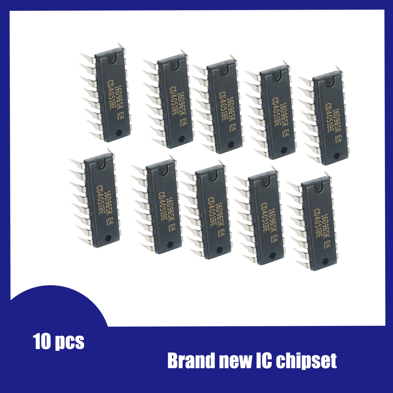 10pcs/lot CD4051BE Chip Brand New and Original IC Chipset High Quality Electronic Components