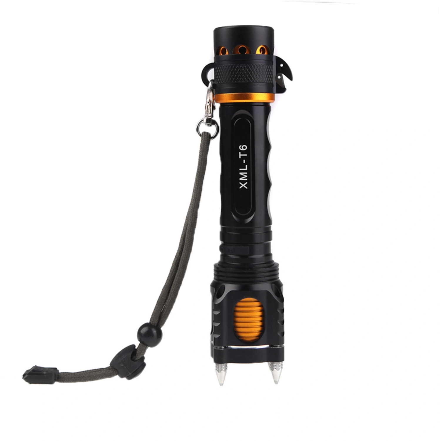 LED Flashlight 800lm Rechargeable Flashlight 5 Levels Brightness Torch For Camping Emergency