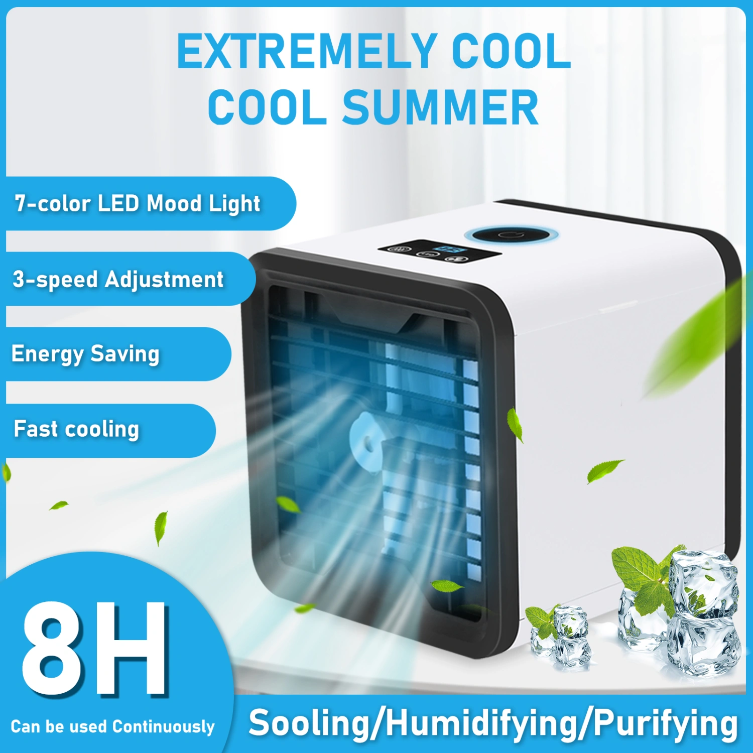 Portable Personal Air Conditioner Arctic Air Personal Space Cooler Easy Way to Cool