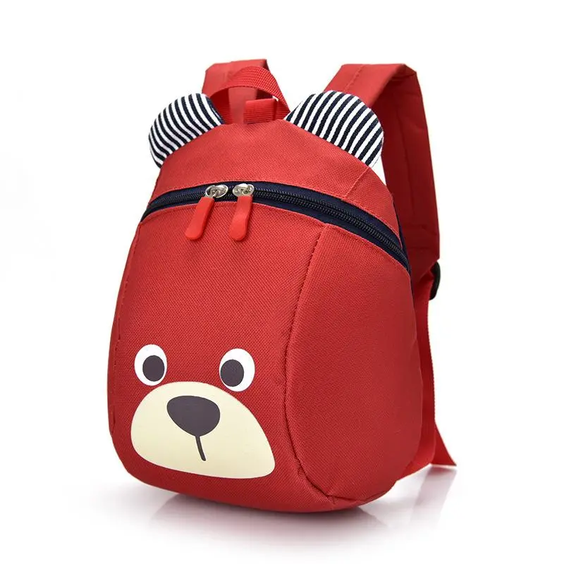 Cartoon Schoolbag Kindergarten Boys and Girls 1-5 Years Old Baby Schoolbag Shoulders Lost Backpack