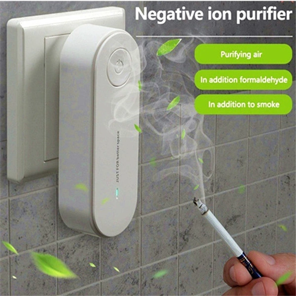 Negative Ion Air Purifier Smell Deodorant Durable To Remove Dust, Smoke and Formaldehyde Household US EU Plug