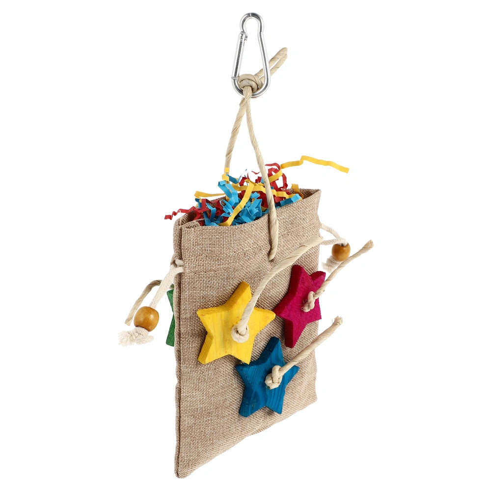 Grinding Toy Parrot Mouth Grinding Hanging Cockatiel Bird Molar Cage Toy