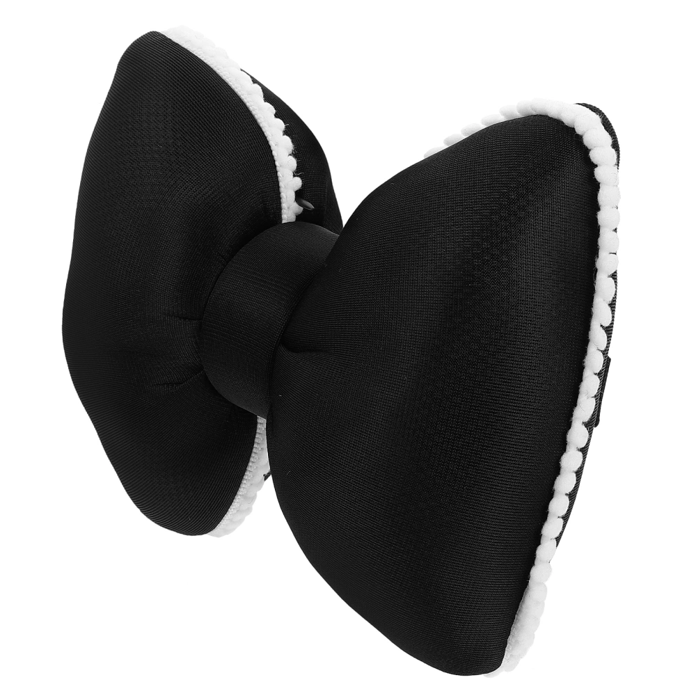 Car Auto Pillow Bow Shape Pillow Car Headrest Neck Cushion Lumbar Cushion