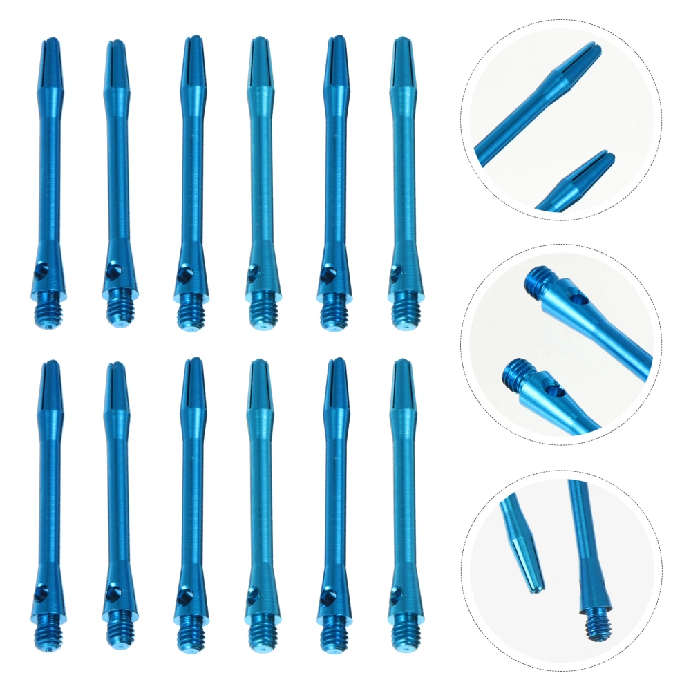 12pcs 45mm Dart Shaft 2BA Thread Aluminum Alloy Dart Stems Throwing Fitting