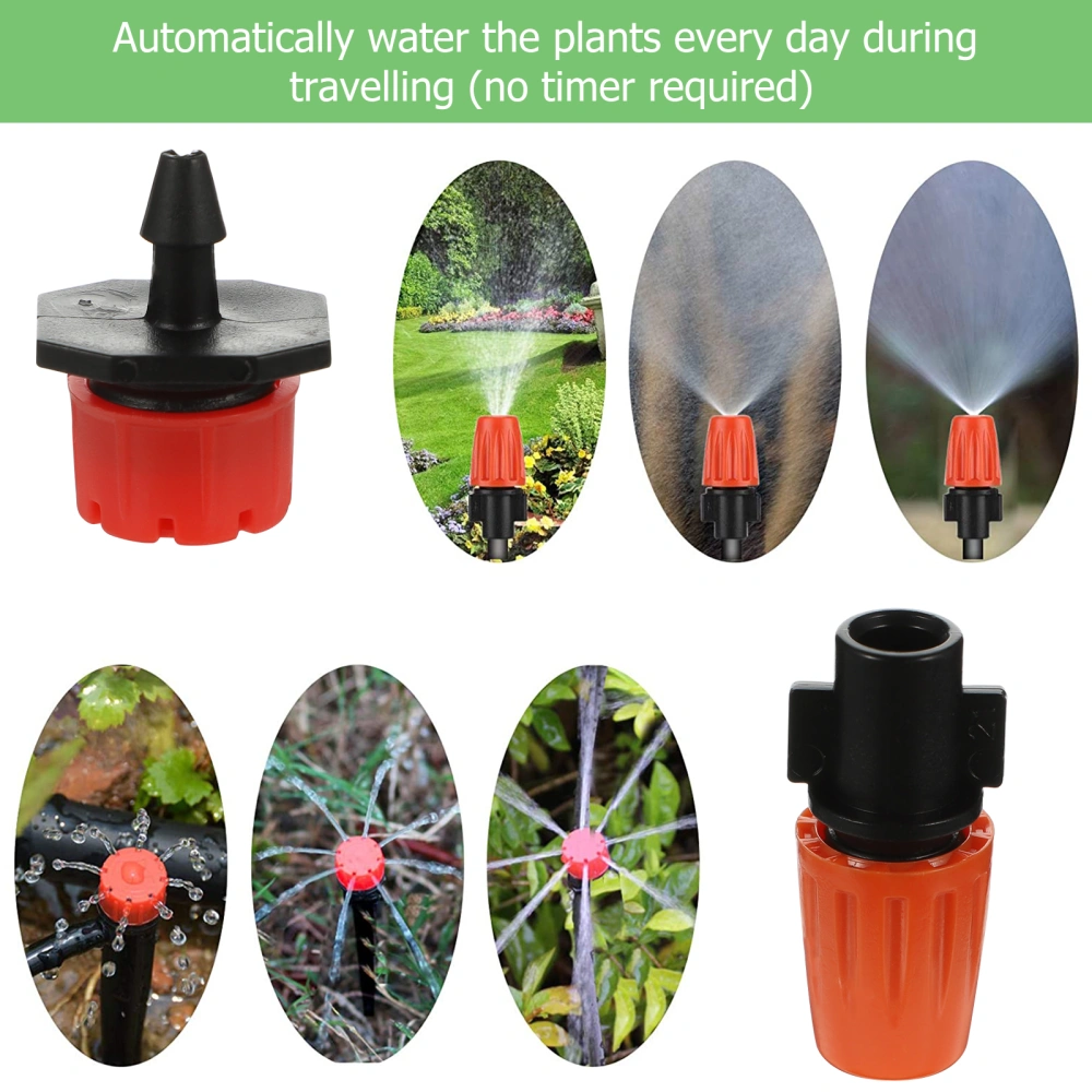 1 Set 30m Garden Watering Device Dripper Mist Sprayer Water Tap Quick Connector