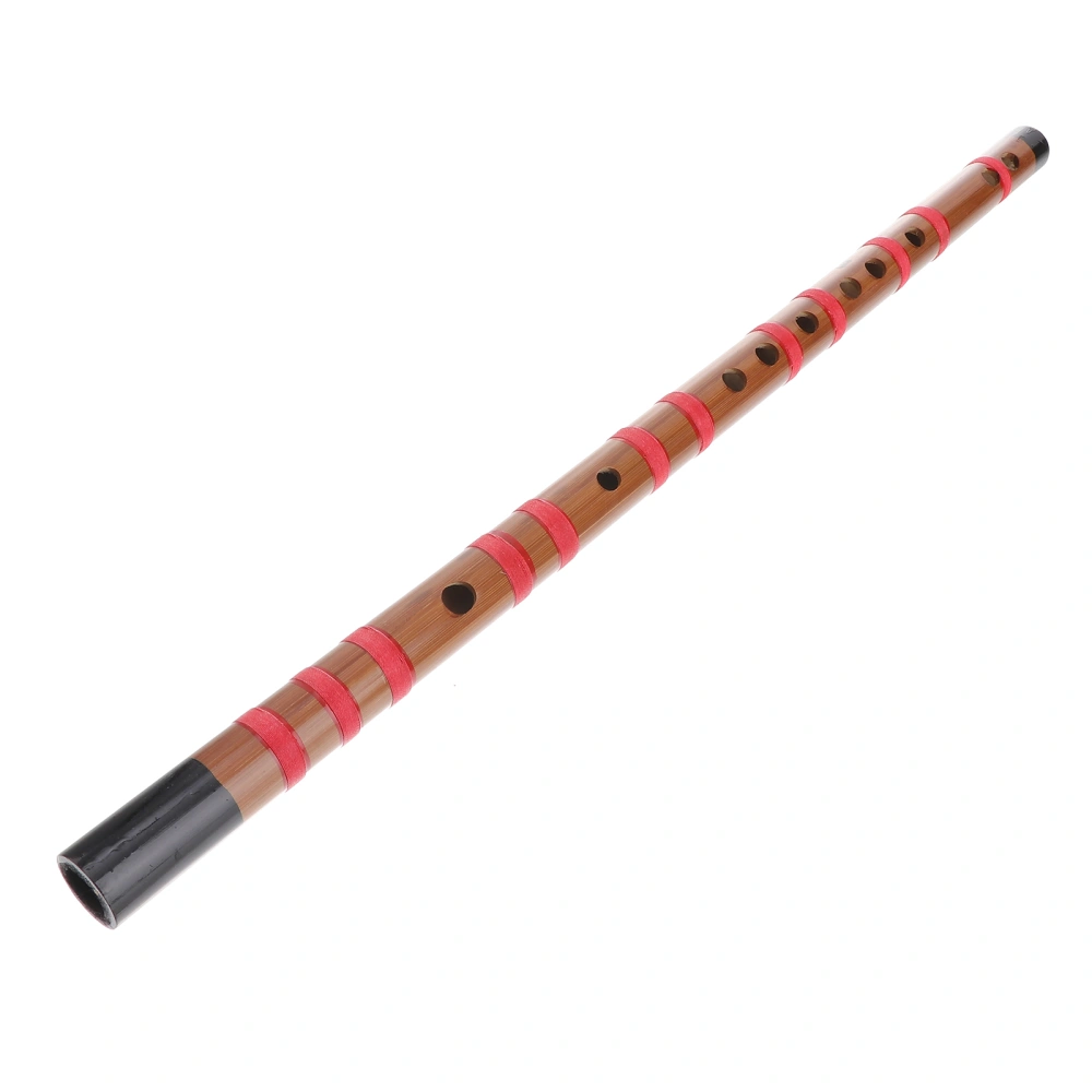 1 Pc Introductory Wooden Flute Portable Flute Chinese Flute for Beginner (E Key)