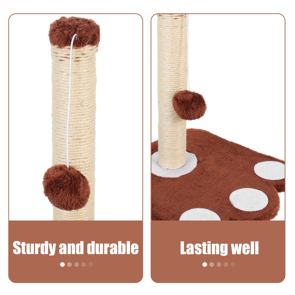 Cat Scratching Post Wear-resistant Cat Scratcher Kitten Scratcher Reusable Scratch Post