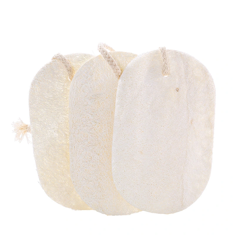 3pcs Natural Loofah Sponge Kitchen Dish Scrubber Pad Kitchenware Cleaner Loofah