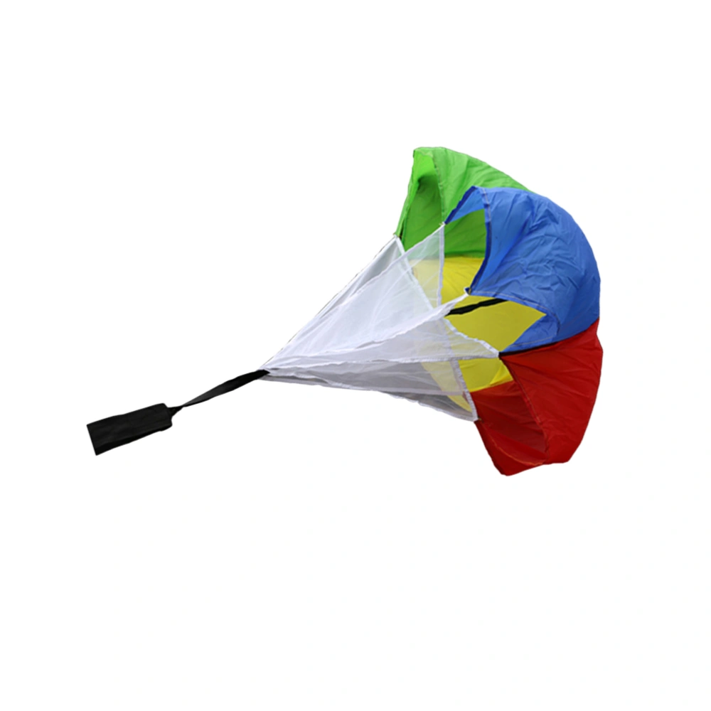 Colorful Resistance Parachute Strength Training Physical Fitness Umbrella Running Equipment Athletic Strength Umbrella Supplies for Outdoor Sports