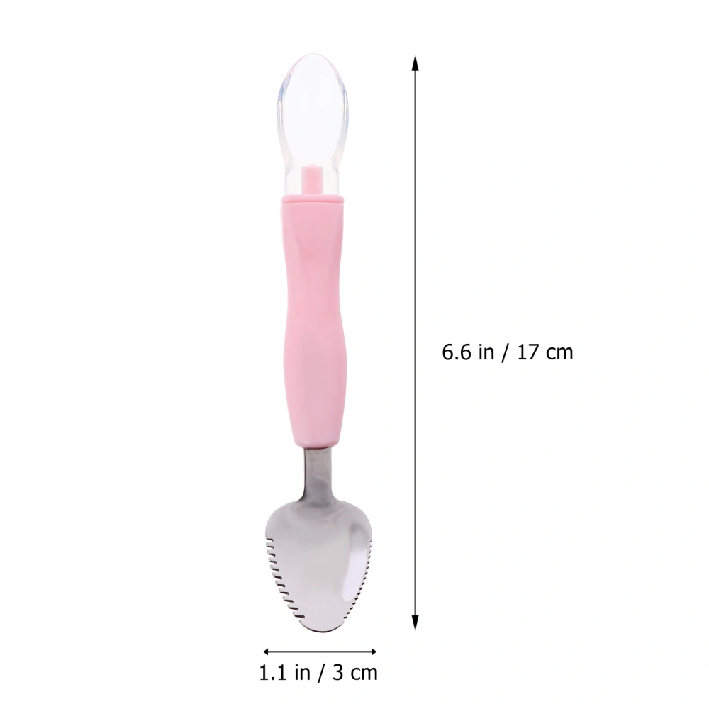 Baby Fruit Scraper Spoon Fruits Mud Scraping Spoon Baby Food Scrapping Spoon