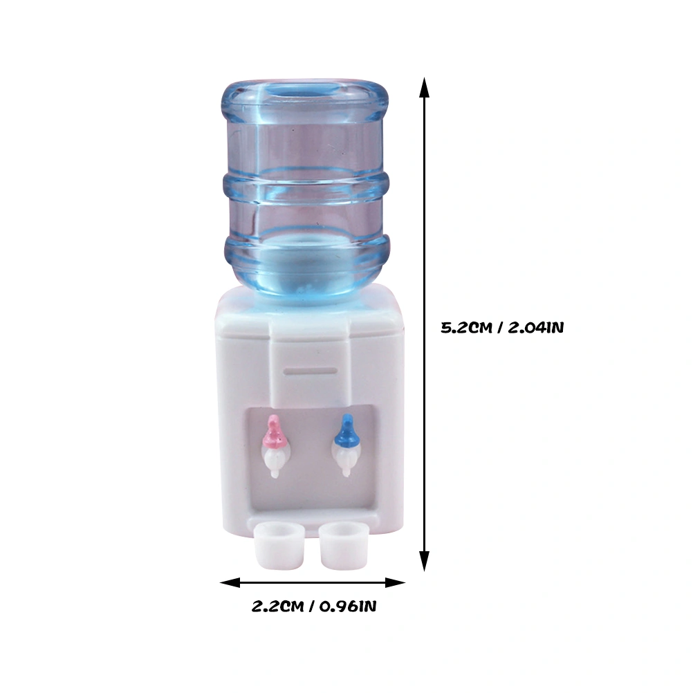 1 Set Mini Water Dispenser Doll House Decor Drinking Fountain Model Mini House Decor