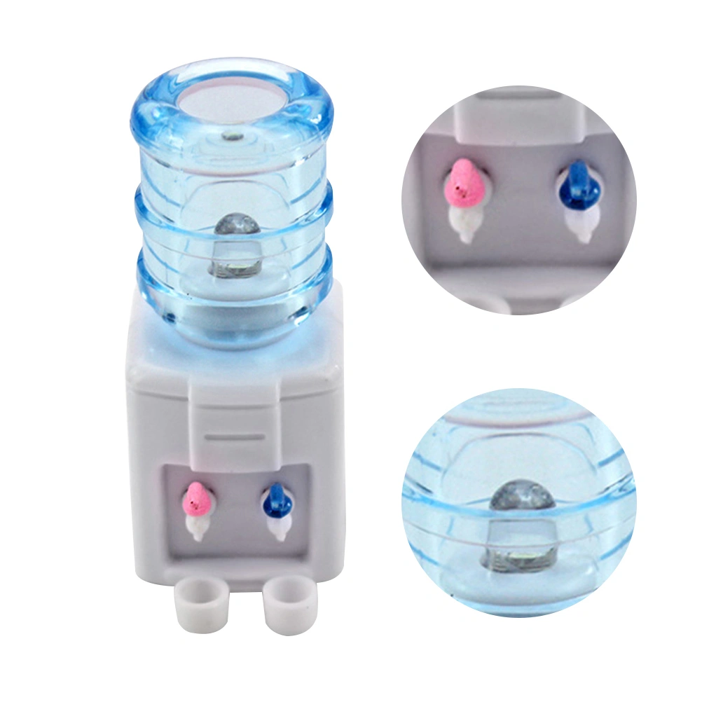 1 Set Mini Water Dispenser Doll House Decor Drinking Fountain Model Mini House Decor