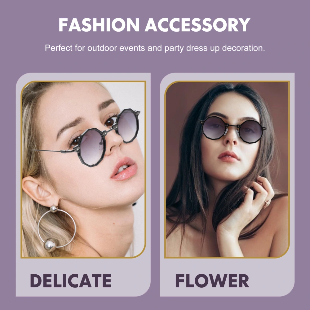 Fashion Girls Sunglasses Beach Party Glasses Hip Hop Sunglasses Decoration