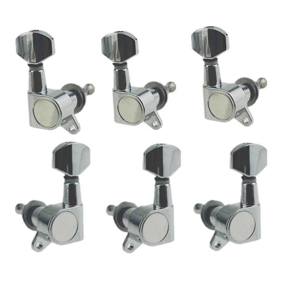 6pcs Guitar Tuning Pegs Tuners Machine Heads Guitar Parts (3*Right + 3*Left)