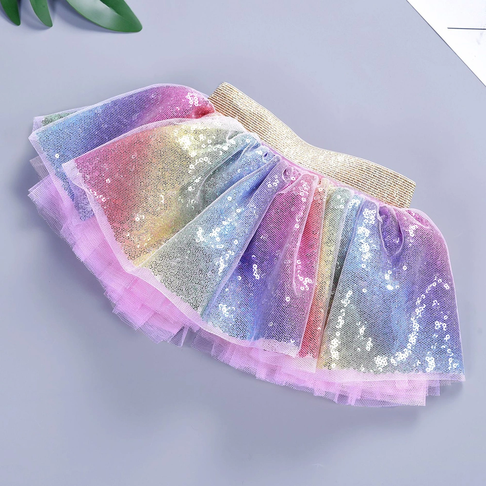 2PCS Newborn Baby Girls Tutu Skirt Headband Outfit Clothes Set Size L