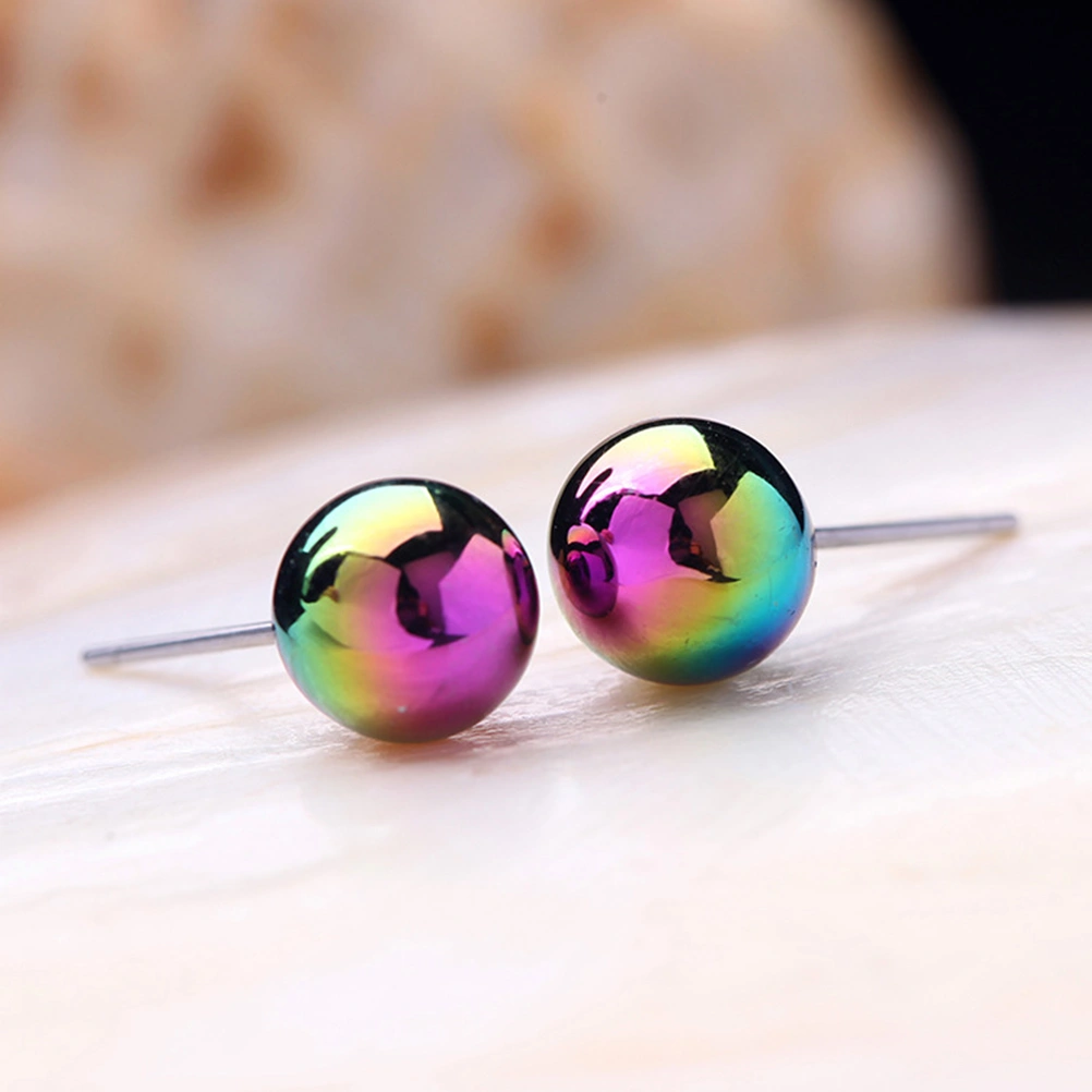 Fashionable Punk Long Pendant Earrings Retro Pearl Hollow Wings Insect Stud Earrings Jewelry for Womens