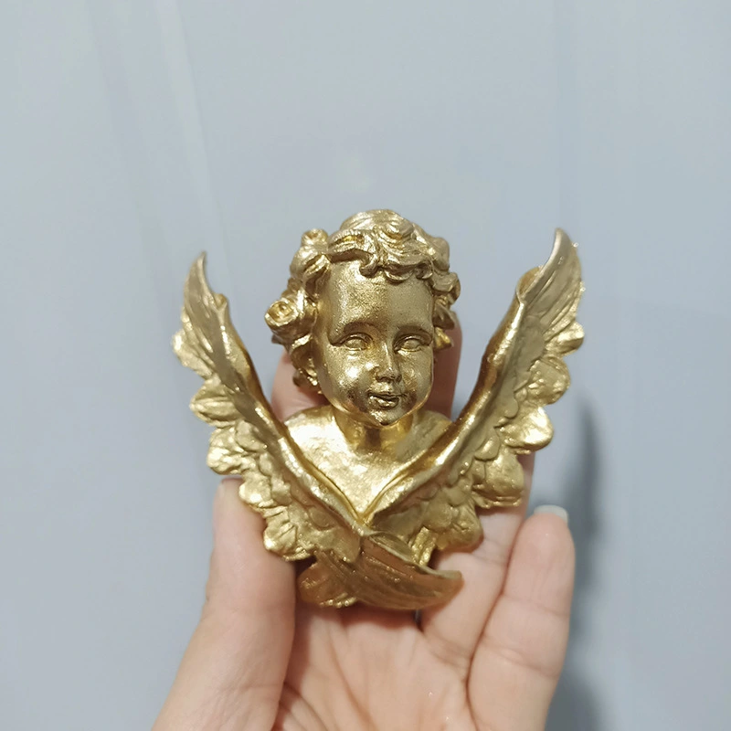 Angel Figurine Wall Decor Resin Angel Wall Hanging Ornament Home Decoration