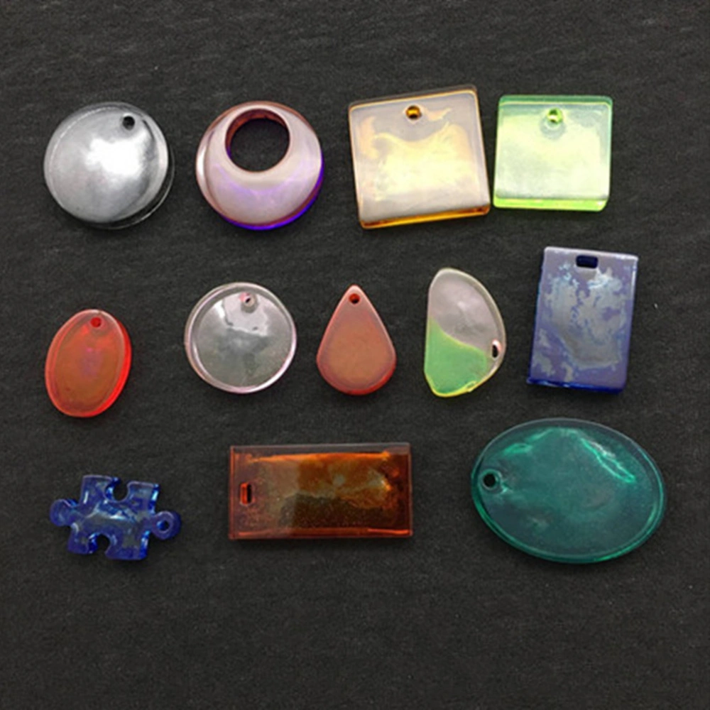 Silicone Resin Pendant Mould Jewellery Molds with Hanging Hole for DIY Jewelry Craft Making(15x11x1cm)