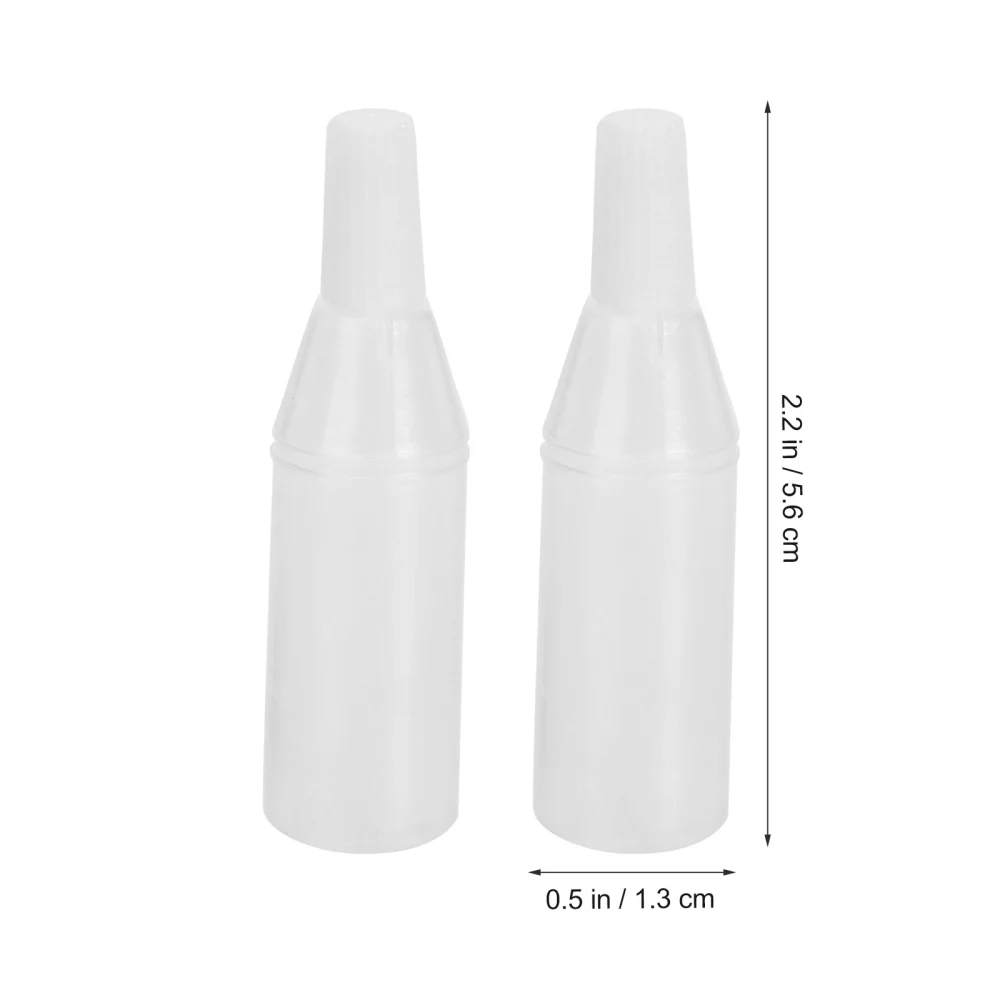 80pcs Multi-use Dropper Bottles Eye Drops Bottles Essential Bottles (5ml)