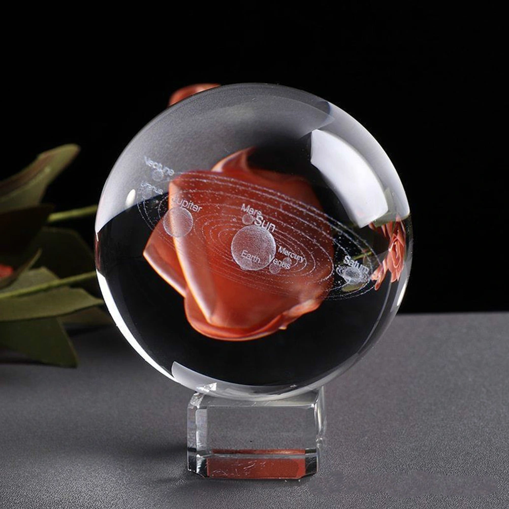 3PCS Crystal Ball Display Stand Clear Round Ball Storage Holder Crystal Ball Base Stand with Camber Concave Elegant Crystal Ball Rack for Home Office