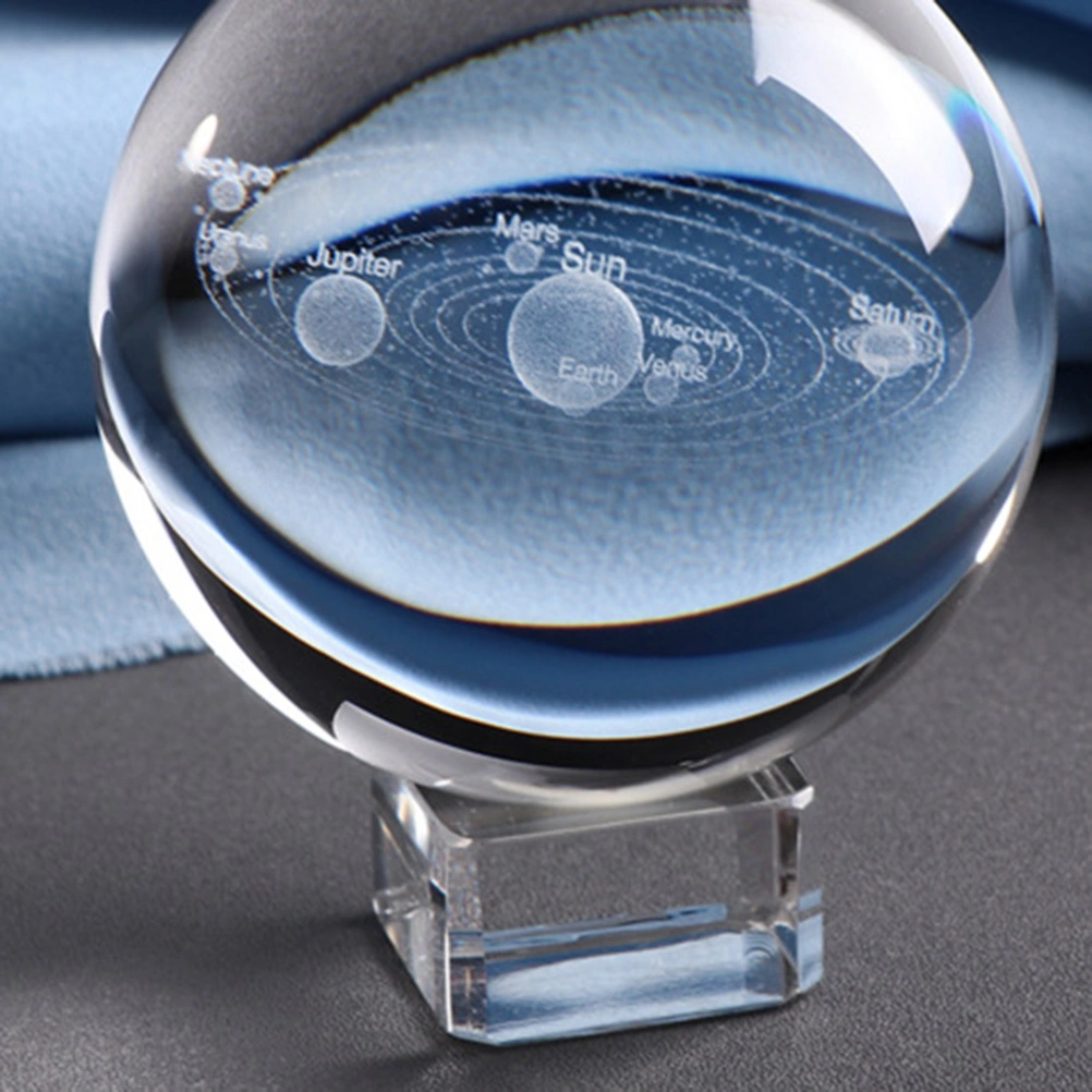 3PCS Crystal Ball Display Stand Clear Round Ball Storage Holder Crystal Ball Base Stand with Camber Concave Elegant Crystal Ball Rack for Home Office