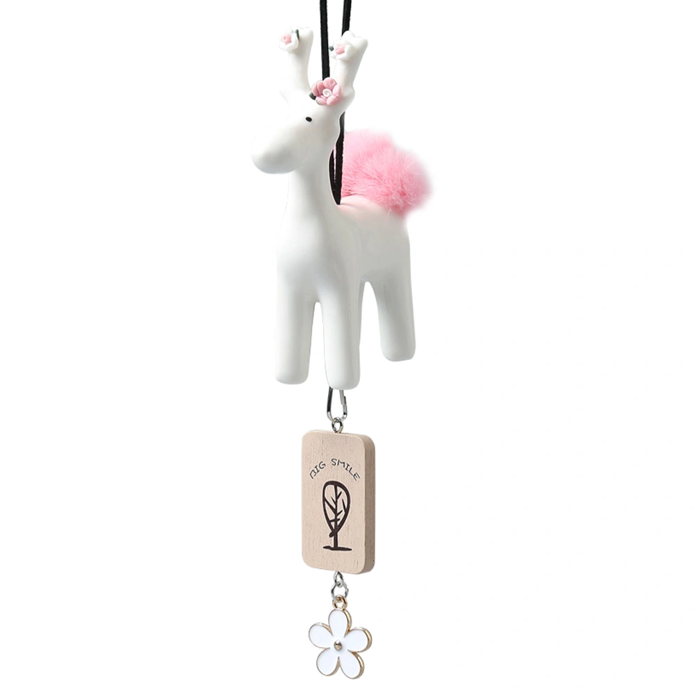 Deer Car Hanging Ornament Car Hanging Deer Decoration Chic Deer Hanging Decor