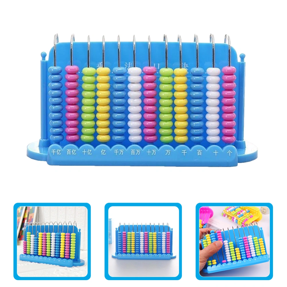 Kids 12 Digits Abacus Math Learning Abacus Educational Bead Arithmetic Abacus