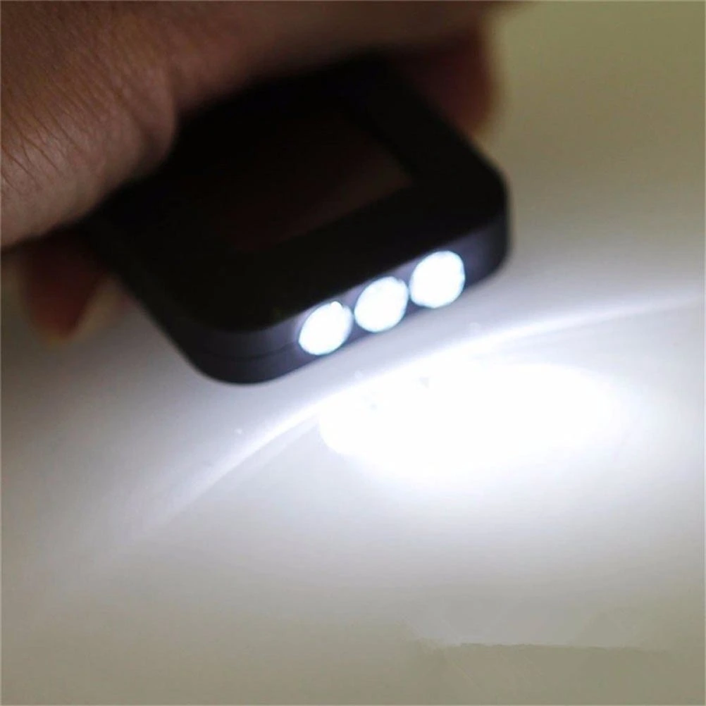 5pcs Unique Mini Keychain Portable Flashlight Keychain Handy Solar Charging LED Keychain Flashlight for Camping Hiking Fishing 