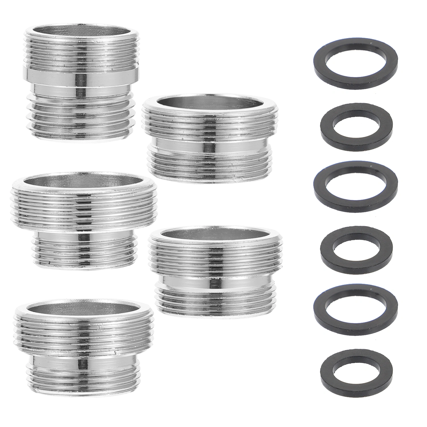 5pcs Faucet Aerator Connector Copper Faucet Aerator Adapter Kitchen Accessories