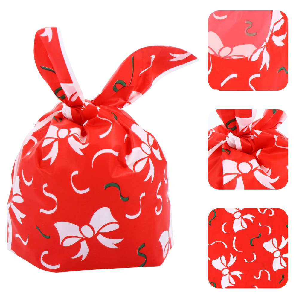 50Pcs Christmas Candy Wrapping Bags Lovely Cookies Bags Nougat Containers