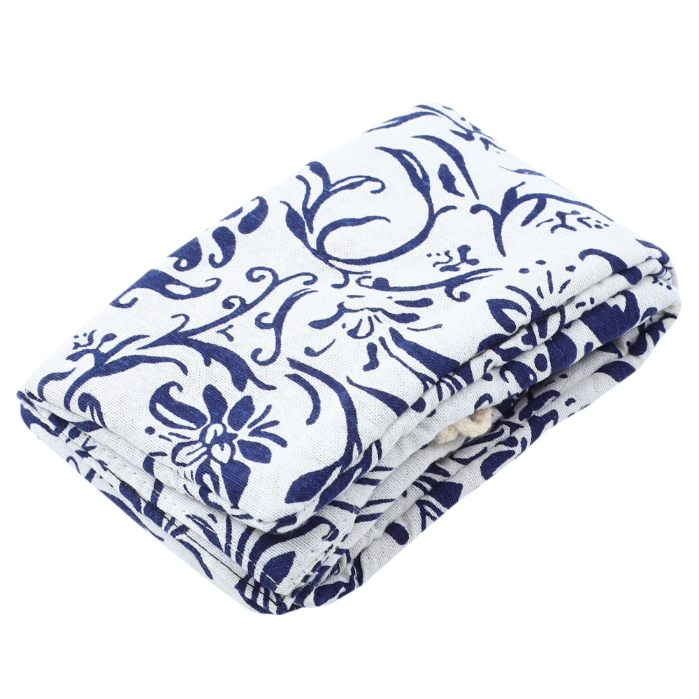 Exquisite Cotton Cloth Made Flute Storage Bag Creative Storage Container