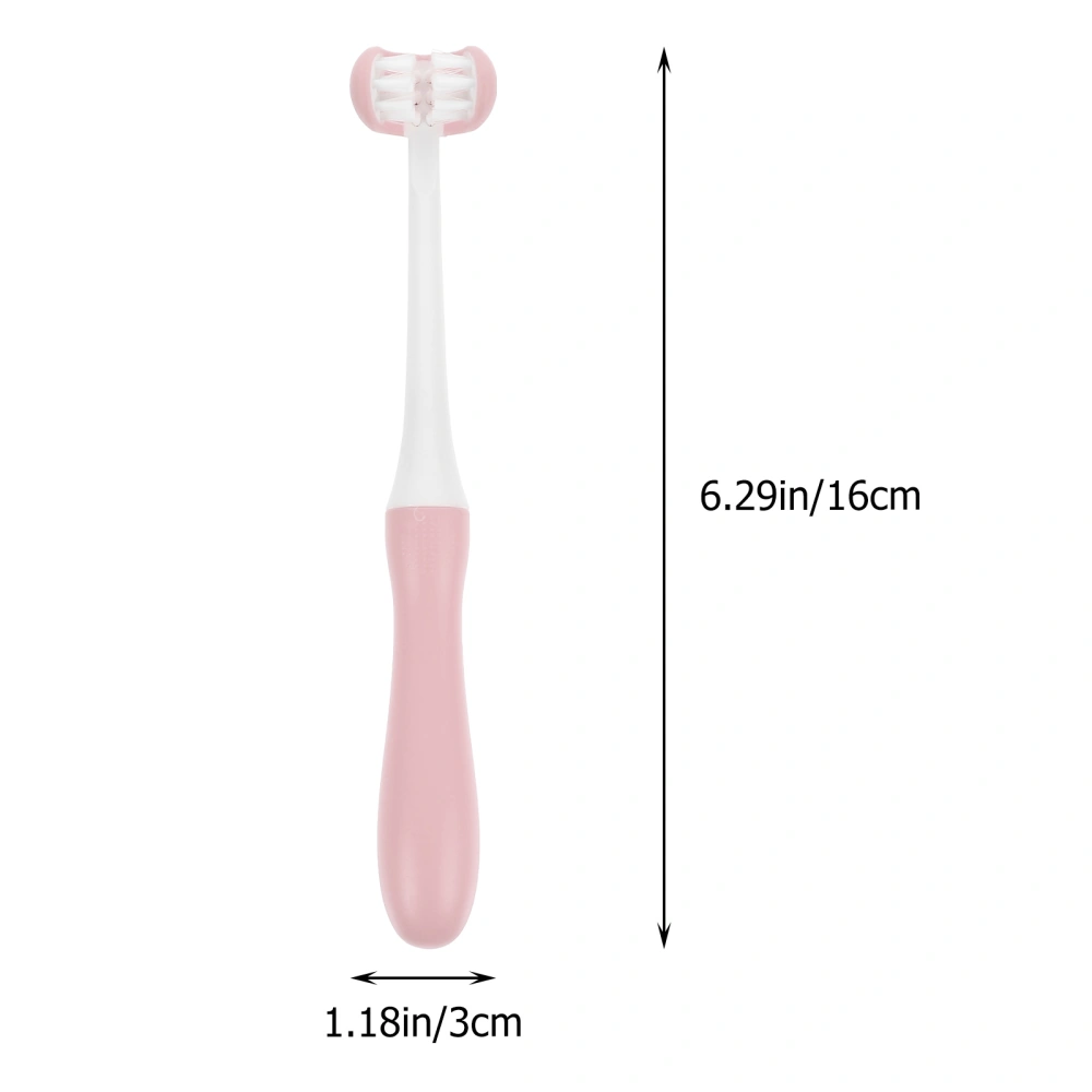 1Pc 3D Children Toothbrush U-Shape Students Toothbrush Oral Cleaning Brush