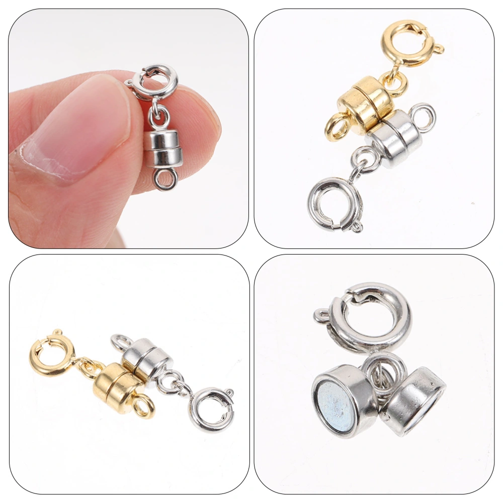 3pcs Magnetic Necklace Clasps DIY Bracelet Buckle Converters Jewelry Making Tools