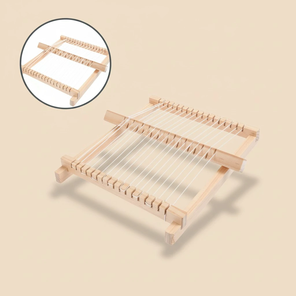 1pc Handmade DIY Loom Intellectual Development Toy Child Weaving Machine